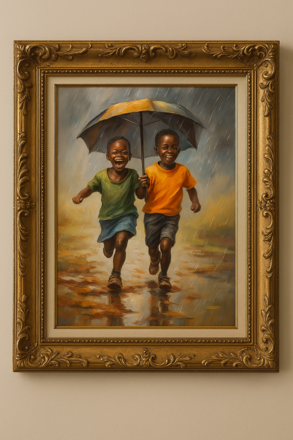 Nkasi Obi in the Rain